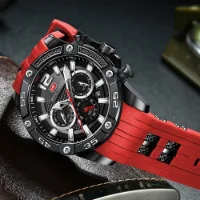 Factory Direct MINI FOCUS MF0349G Sport Quartz Men Watch Custom Logo RTS - 5 Image