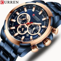 Curren 8361 Luxury Men Analog Luminous Hands Wristwatch Wholesale - 8 Image
