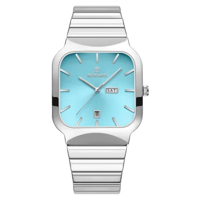 REWARD RD611264M Calendar Fashion Stainless Steel Strap Watches