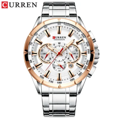 CURREN Original Factory Dropship 8363 Factory Wholesale Chronograph Watch