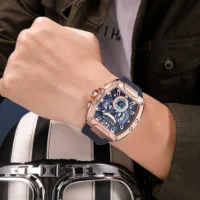 Factory Direct Megir 8112G High Quality Glow in the Dark Sport Quartz Watch - 4 Image