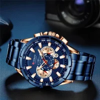CURREN Original Factory Dropship 8363 Factory Wholesale Chronograph Watch - 1 Image