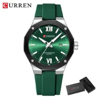 Curren 8465 Men's Quartz Wrist Watch Luminous Luxury Wristwatch - 1 Image