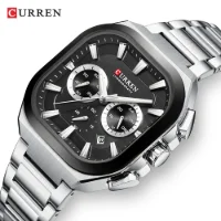CURREN 8496 Mens Chronograph Quartz Watch Date & 24H Waterproof - 2 Image