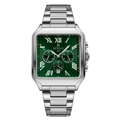 REWARD RD812265M Quartz Square Chronograph Watch Supplier-5 Color