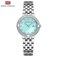 MINI FOCUS MF0626L Women's Mother of Pearl Quartz Watch with Date - 0 Image