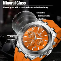 REWARD VIP Watch for Men Custom Luxury Fashion Silicone Sport Watches RD83966M - 5 Image
