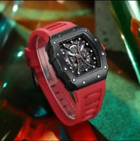 Curren 8438 Fashion Casual Sport Quartz Watch For Men|30M Water Resistant - 5 Image