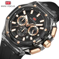 MINI FOCUS Original Octagonal Transparent Case Mens Watch MF0616G - 7 Image