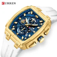 CURREN 8488 Men's Waterproof 3-Subdial Chronograph Watch - 11 Image