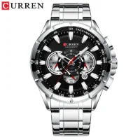 CURREN Original Factory Dropship 8363 Factory Wholesale Chronograph Watch - 5 Image