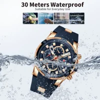 Reward Mens Watches RD83016M Luxury Chronograph Sport Watch - 3 Image