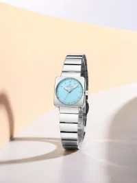 Reward RD212526L Women Square Case Round Dial Luminous Vintage Slim Watch - 4 Image