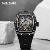 Factory Direct Megir 2245G Tonneau Automatic Mechanical Watch Ready to Ship Supplier - 6 Image