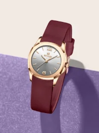 REWARD RD232267L Elegant Women's Silicone Strap Quartz Watch 30M Water Resistant - 4 Image