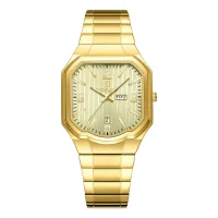 REWARD RD613377M Men's Large Square Waterproof Quartz Steel Watch - 1 Image