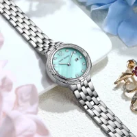 MINI FOCUS MF0626L Women's Mother of Pearl Quartz Watch with Date - 3 Image