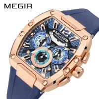 Factory Direct Megir 8112G High Quality Glow in the Dark Sport Quartz Watch - 2 Image