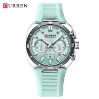 Curren 8502 High Quality Elegant Waterproof Luminous Men's Watch - 0 Image