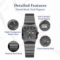 REWARD RD611264L Casual Gift Women Stylish Simple Watch Auto Date - 3 Image