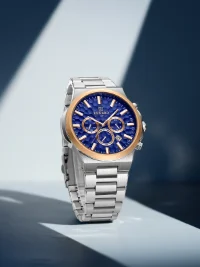 REWARD Men's Honeycomb Chronograph Stainless Steel Watch RD813050M - 0 Image