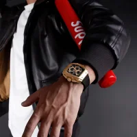 NAVIFORCE NF8070 3-Subdial Men's Sports Waterproof Quartz Watches - 3 Image