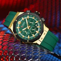 In Stock Bulk Wholesale CURREN 8464 Sport Chronograph Men Watch Dropshipping - 2 Image