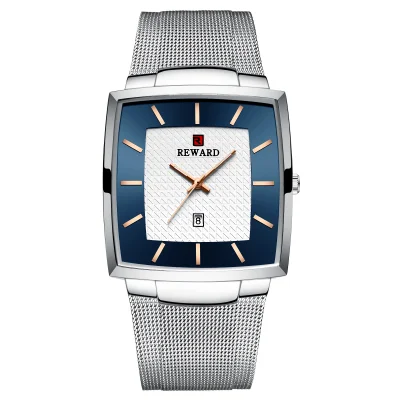 Reward RD62009M Luxury Business Men's Ultra-thin Casual Calendar Quartz Watches