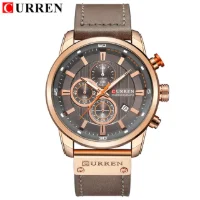 rose gold case gray dial